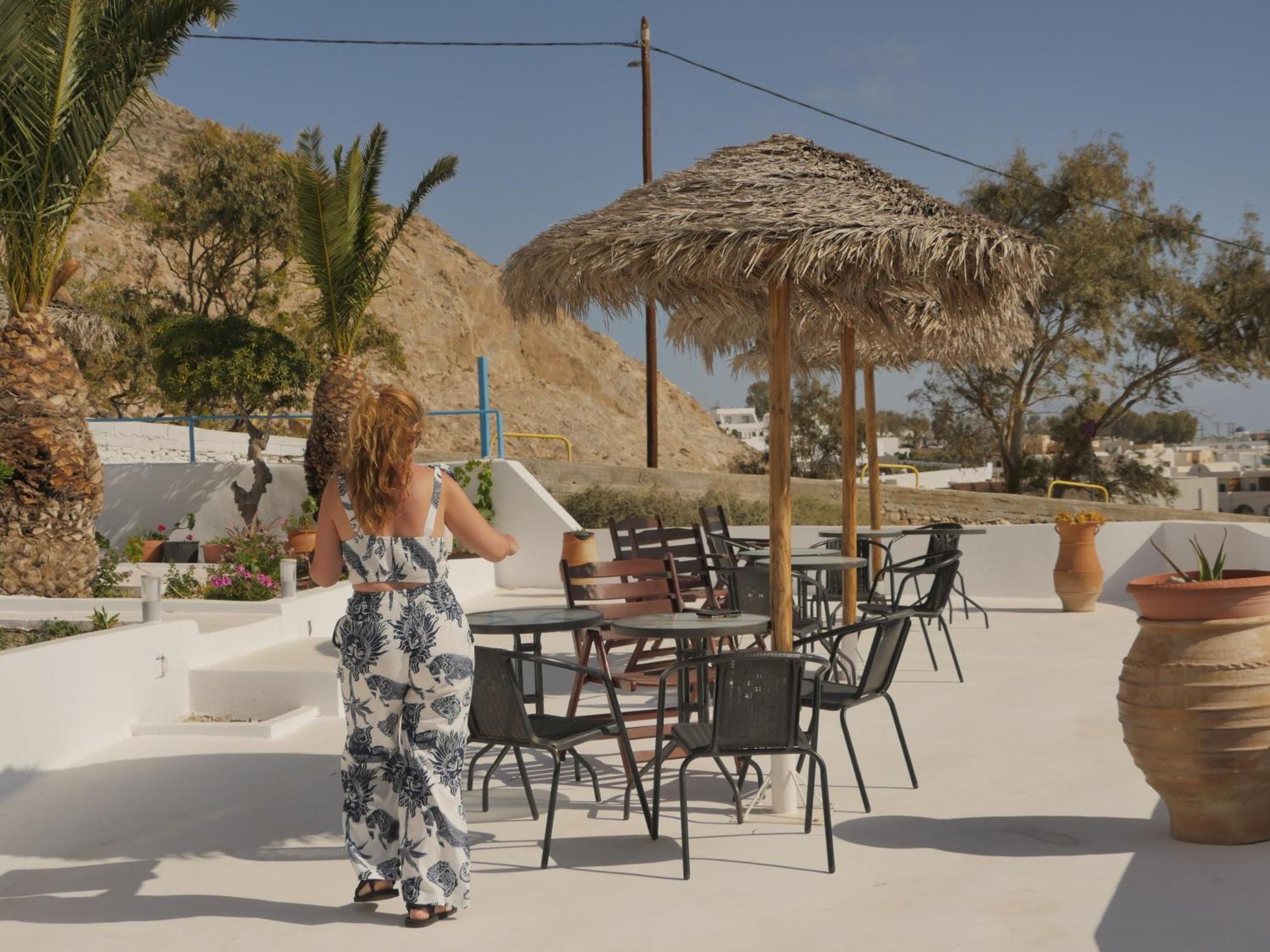 Ancient Thera Apartments Kamari  Exterior photo
