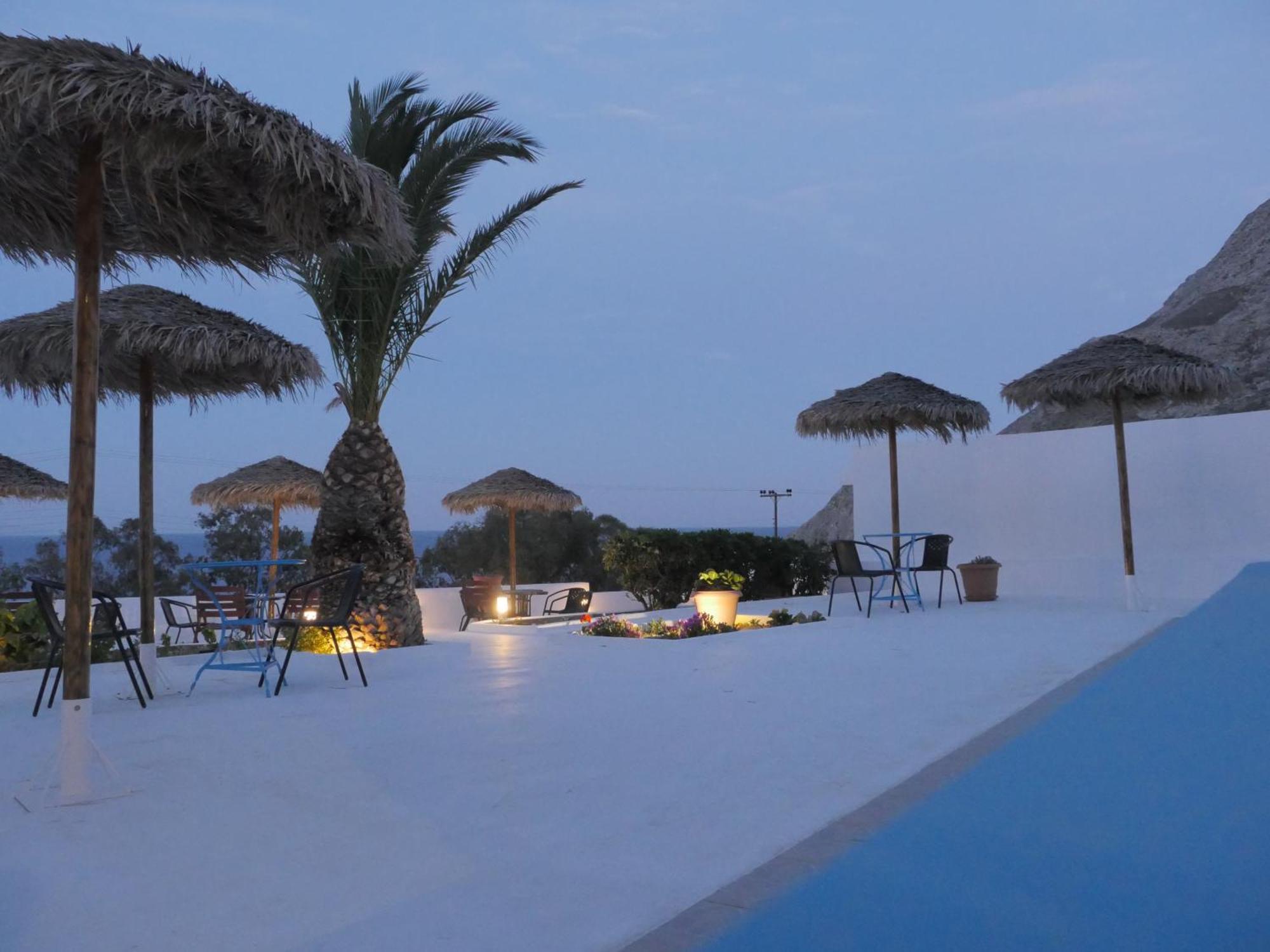 Ancient Thera Apartments Kamari  Exterior photo